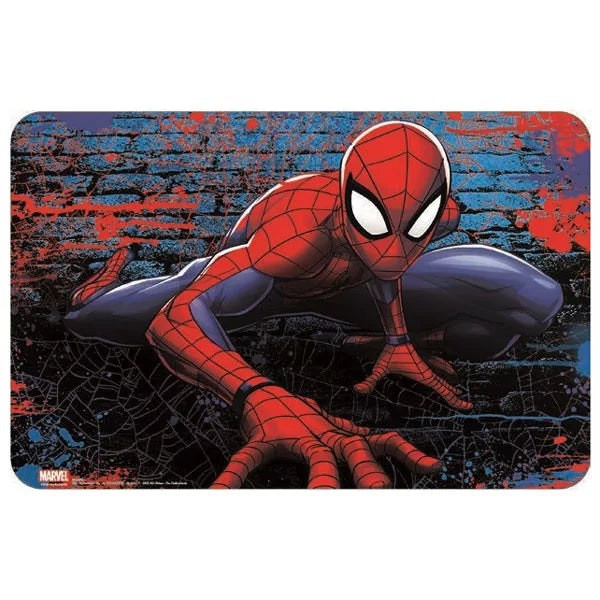 Spiderman Bricks placemat in plastic