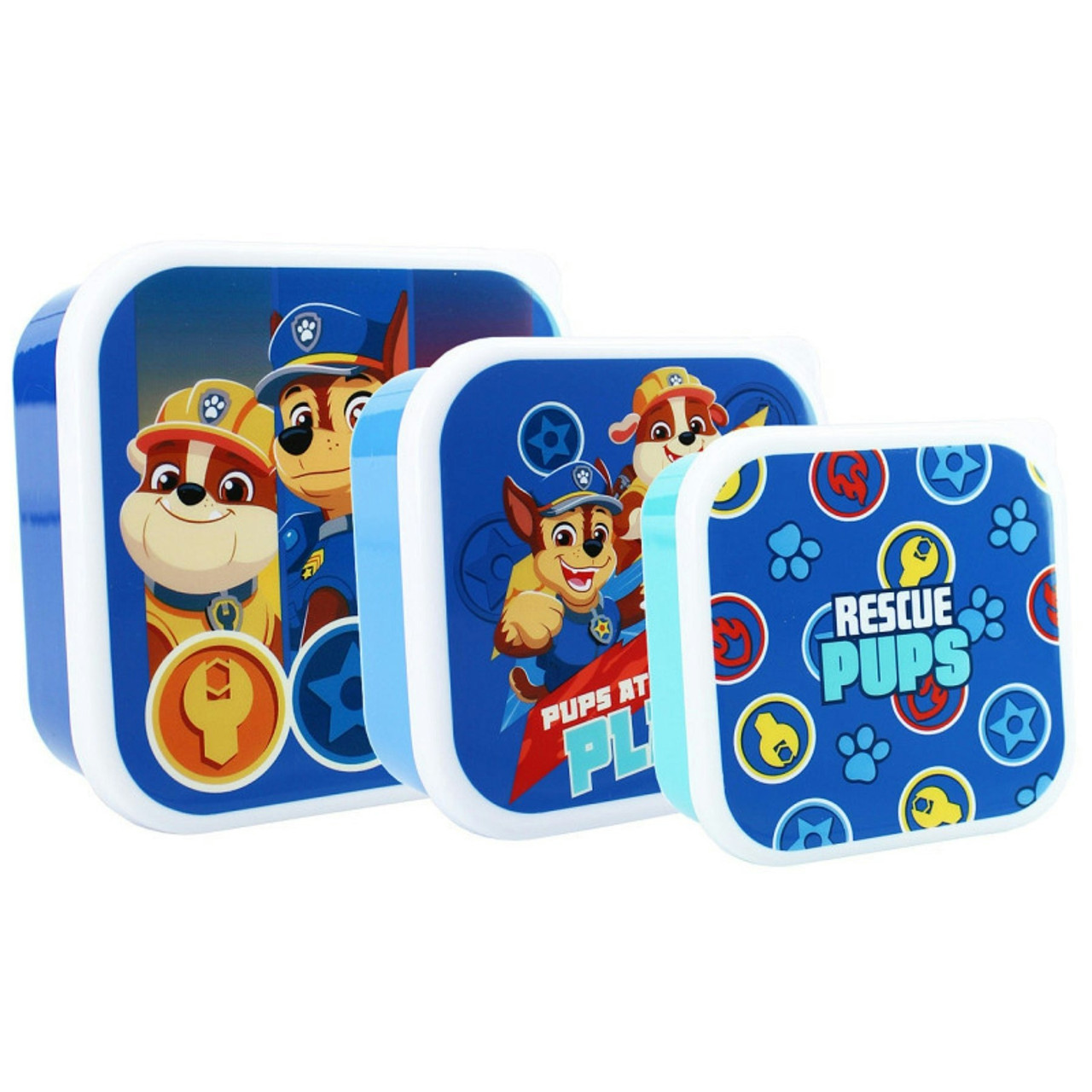 Cajas de snacks Patrulla Canina, set de 3
