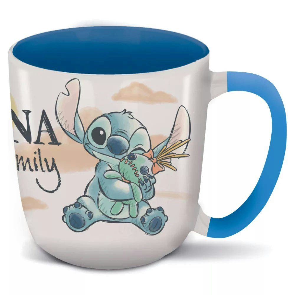 Taza Stitch Ohana cerámica 400 ml