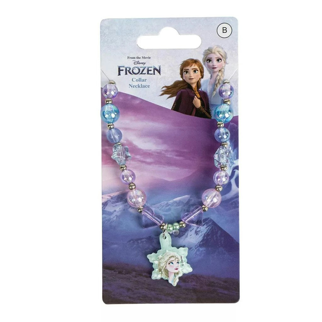 Collar infantil inspirado en Frozen en metal y esmalte