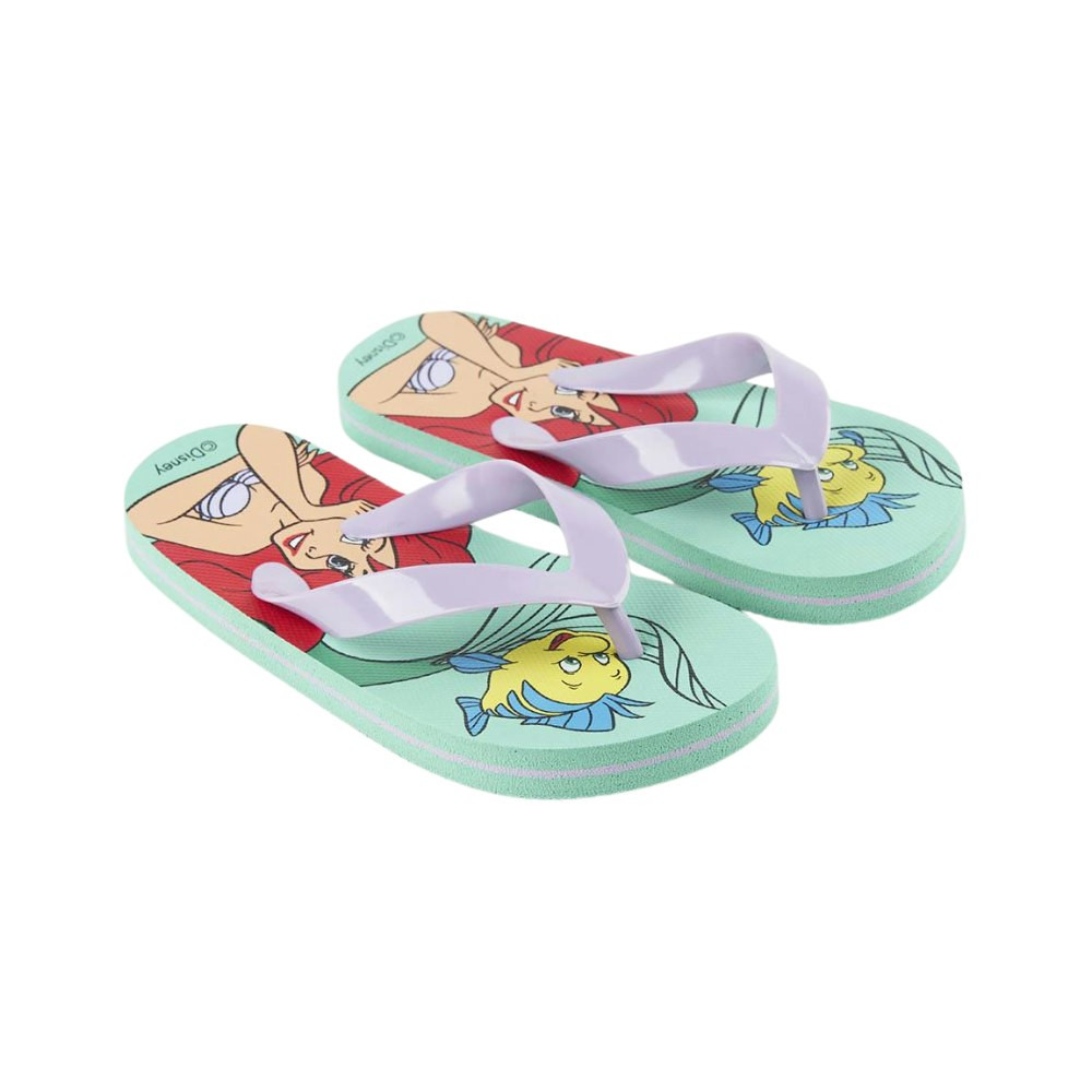 Chanclas infantiles con diseño Ariel en EVA