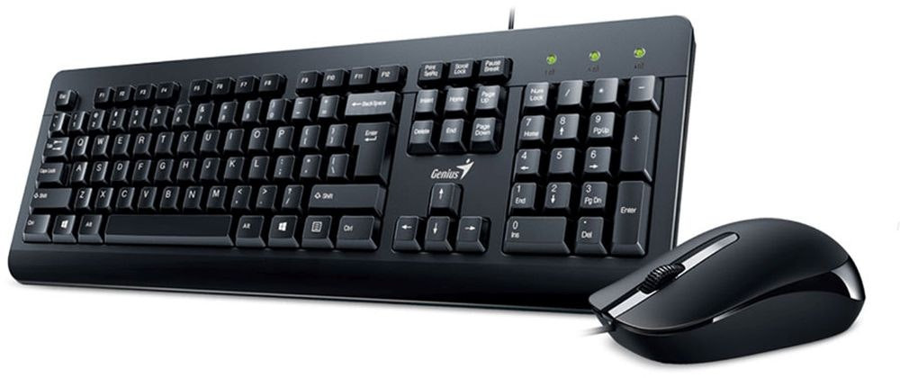 Conjunto teclado y ratón USB KM-160