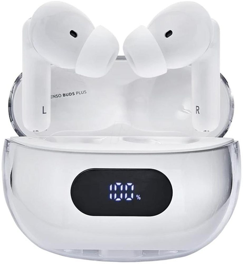 Buds Plus TWS ANC ENC Bluetooth 5.4 blanco