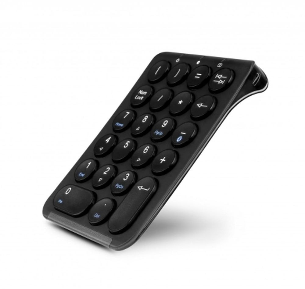 Teclado numérico Bluetooth 5.1 con batería recargable y reposamuñecas ergonómico