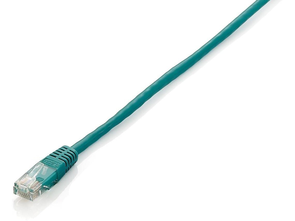 RJ45 network cable 15 m green