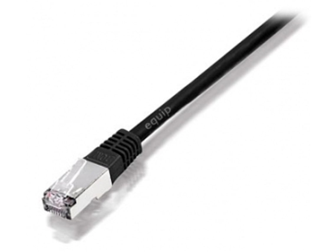 Cable de red RJ45 3 m negro