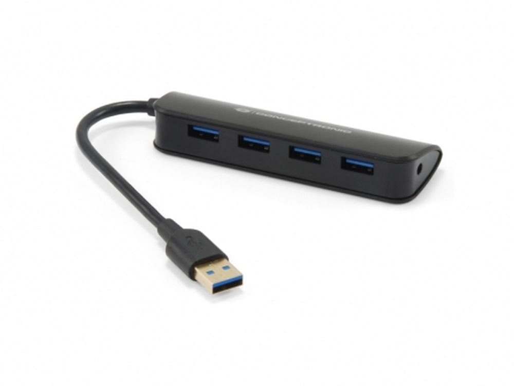 Hub USB CONCEPTRONIC negro
