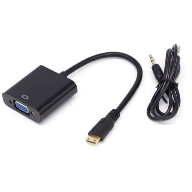 Conversor Mini HDMI a SVGA  Audio