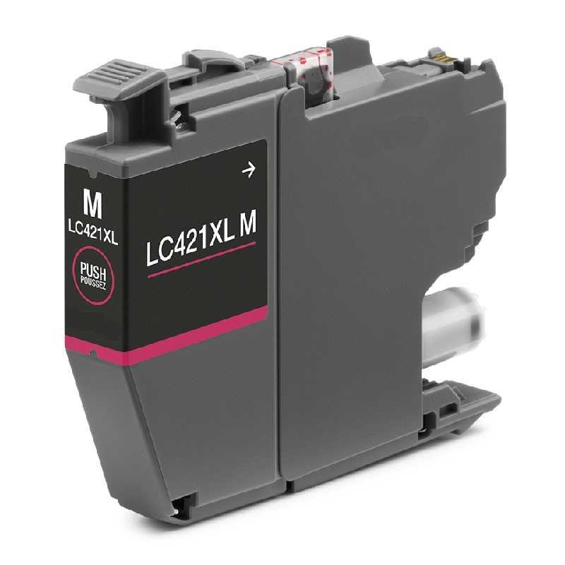 Tinteiro Brother Compativel Quality LC421 XL Magenta