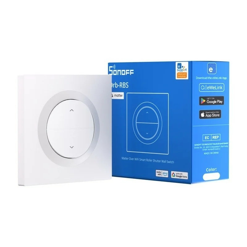 Interruptor Parede Inteligente Persianas Sonoff MINI RBS-E Matter
