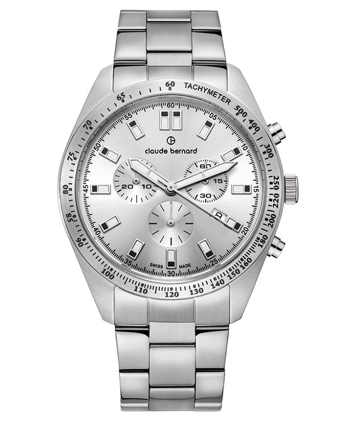 Reloj Classic ST50 Chrono con caja de acero inoxidable y esfera gris