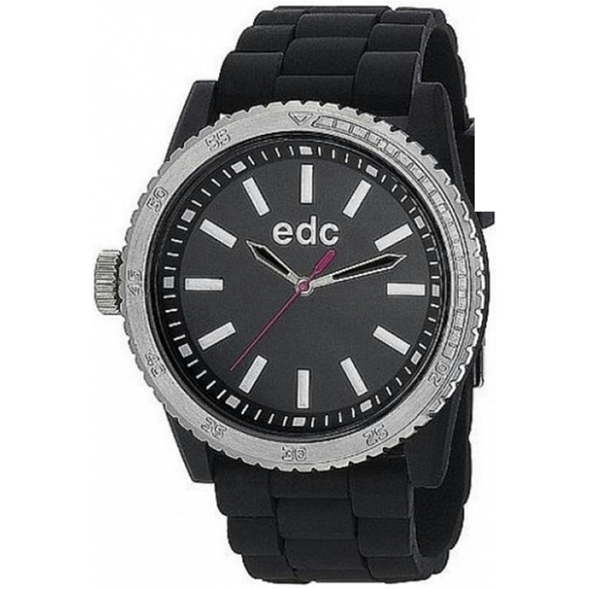 Reloj Rubber Starlet con caja de plástico y correa de silicona