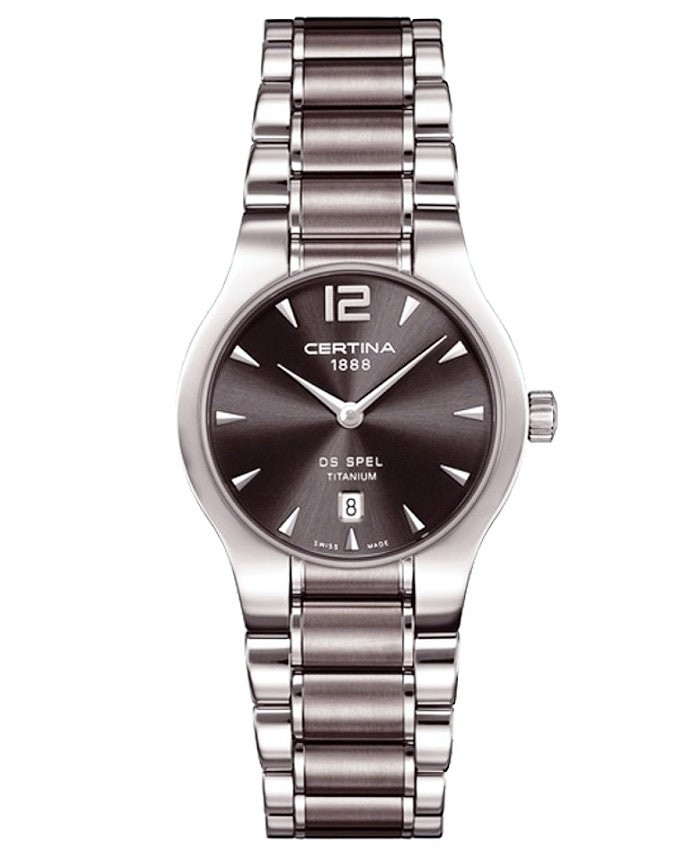 DS Spel Lady titanium watch
