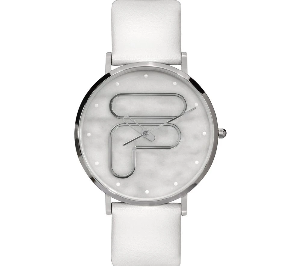 Reloj Style en acero inoxidable con correa de cuero