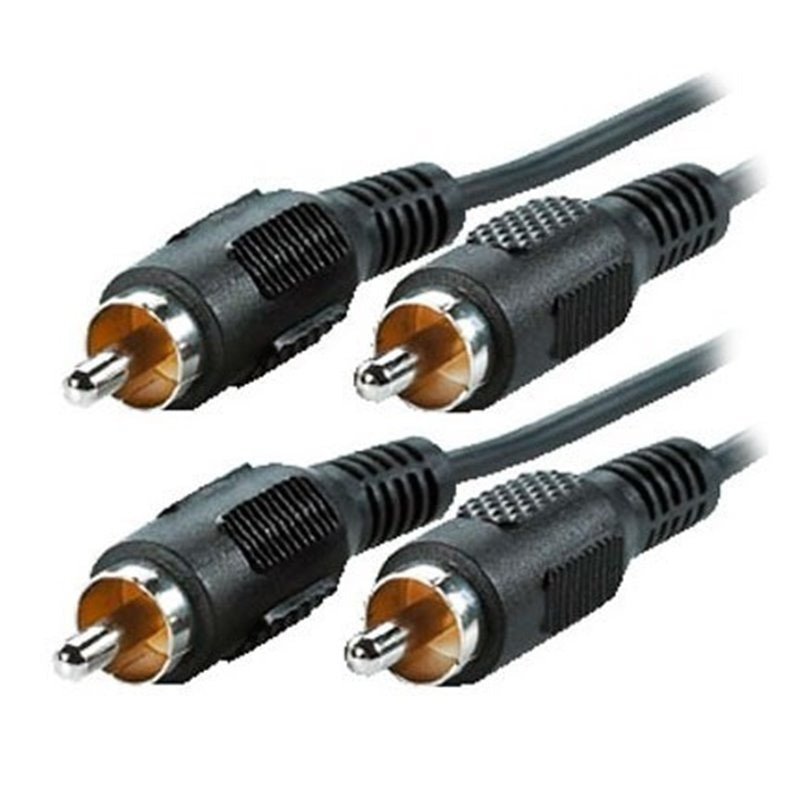 Cabo 2 RCA Macho  2 RCA Macho 1.8M