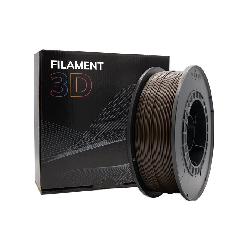Filamento de Impressão 3D Pla 1.75mm 1Kg Ebony