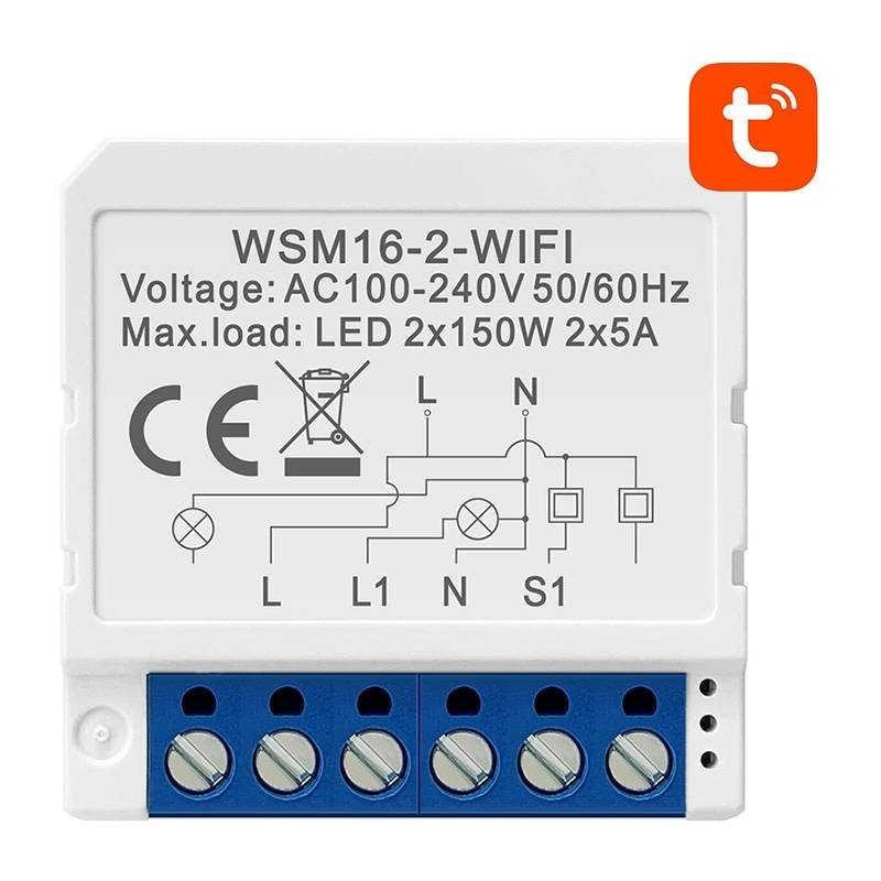 Relé AVATTO Smart Switch WSM16-W2