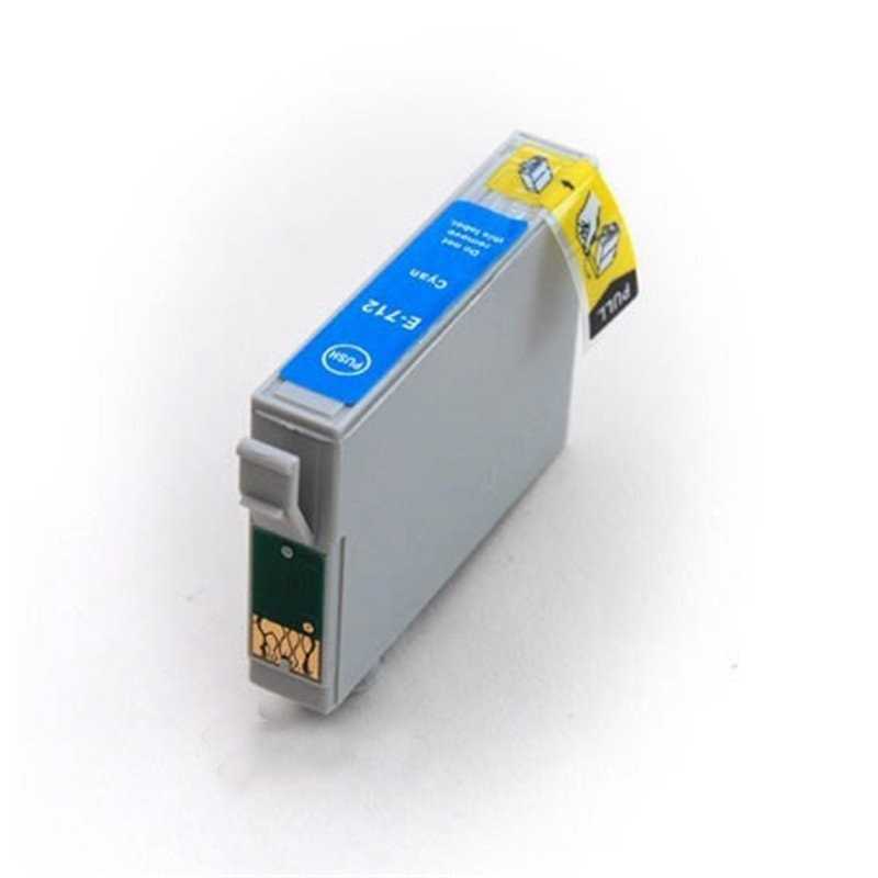 Tinteiro Compativel Quality EPSON T0712 Cyan - 8435490644847