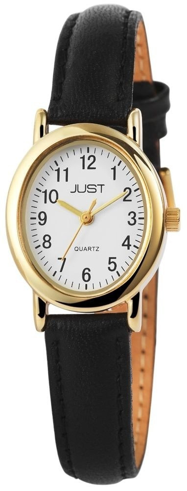 Just women's watch with genuine leather strap
