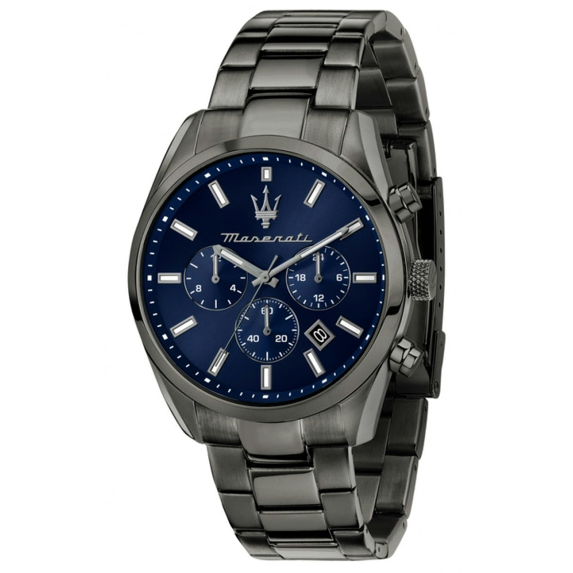 Attrazione quartz analog watch blue dial