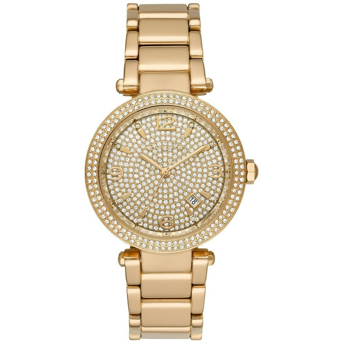 Reloj analógico acero inoxidable con cristales