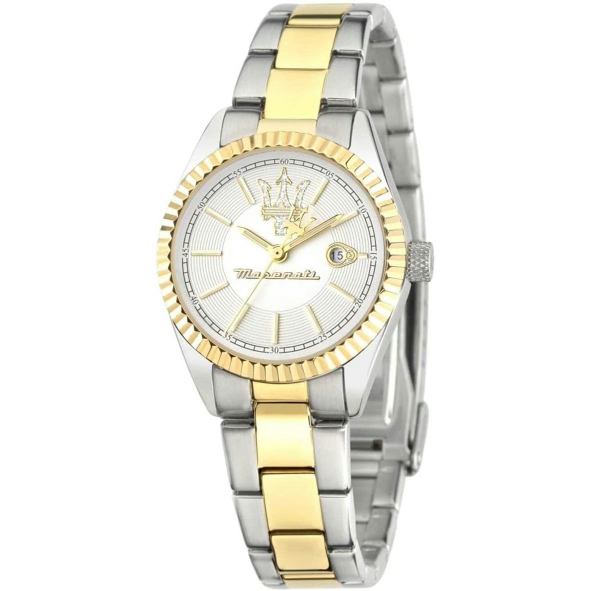 Competizione bicolour stainless steel watch