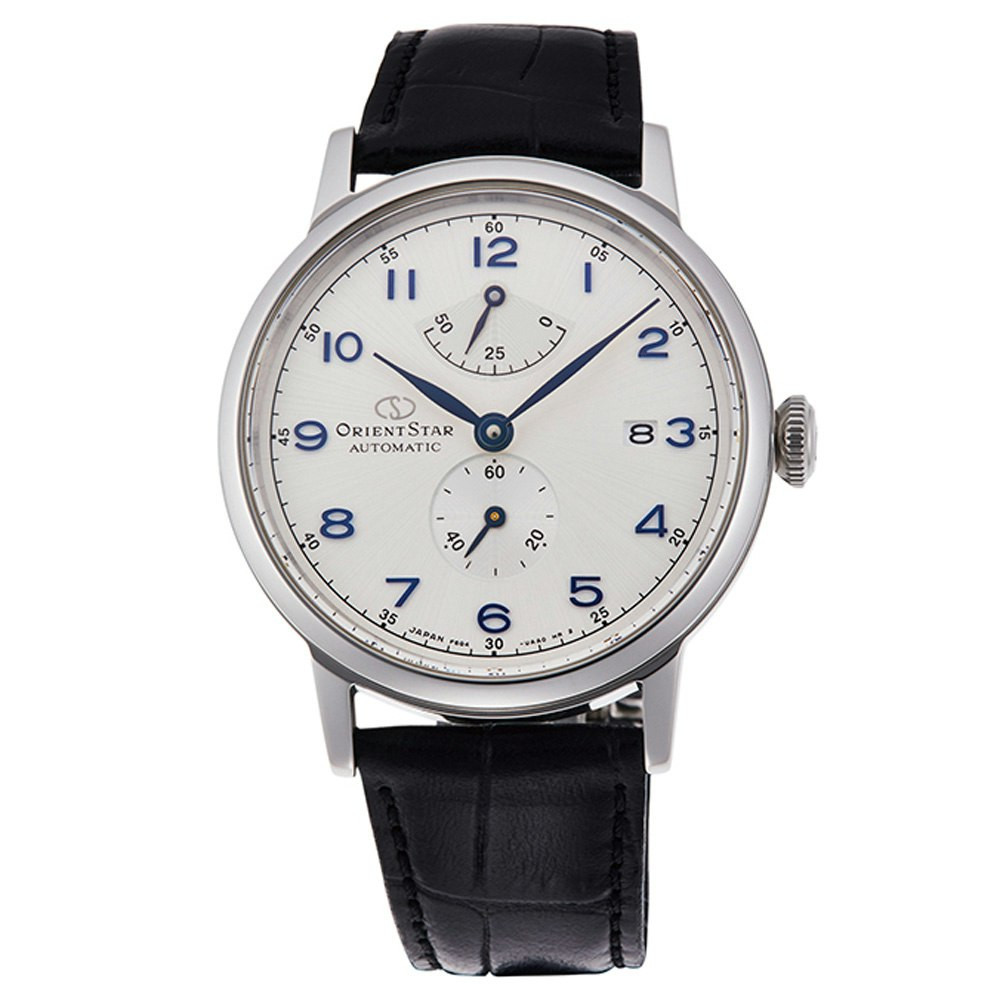 Reloj mecánico automático con caja de acero y cristal de zafiro