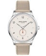 Casual watch with beige dial