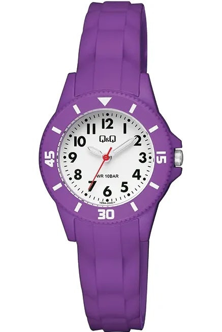 Children's resin watch white dial