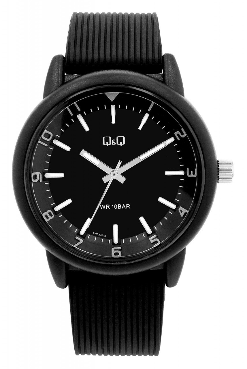 Reloj analógico casual caja plástico correa silicona