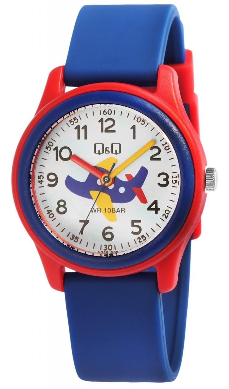 Reloj infantil analógico con correa de silicona