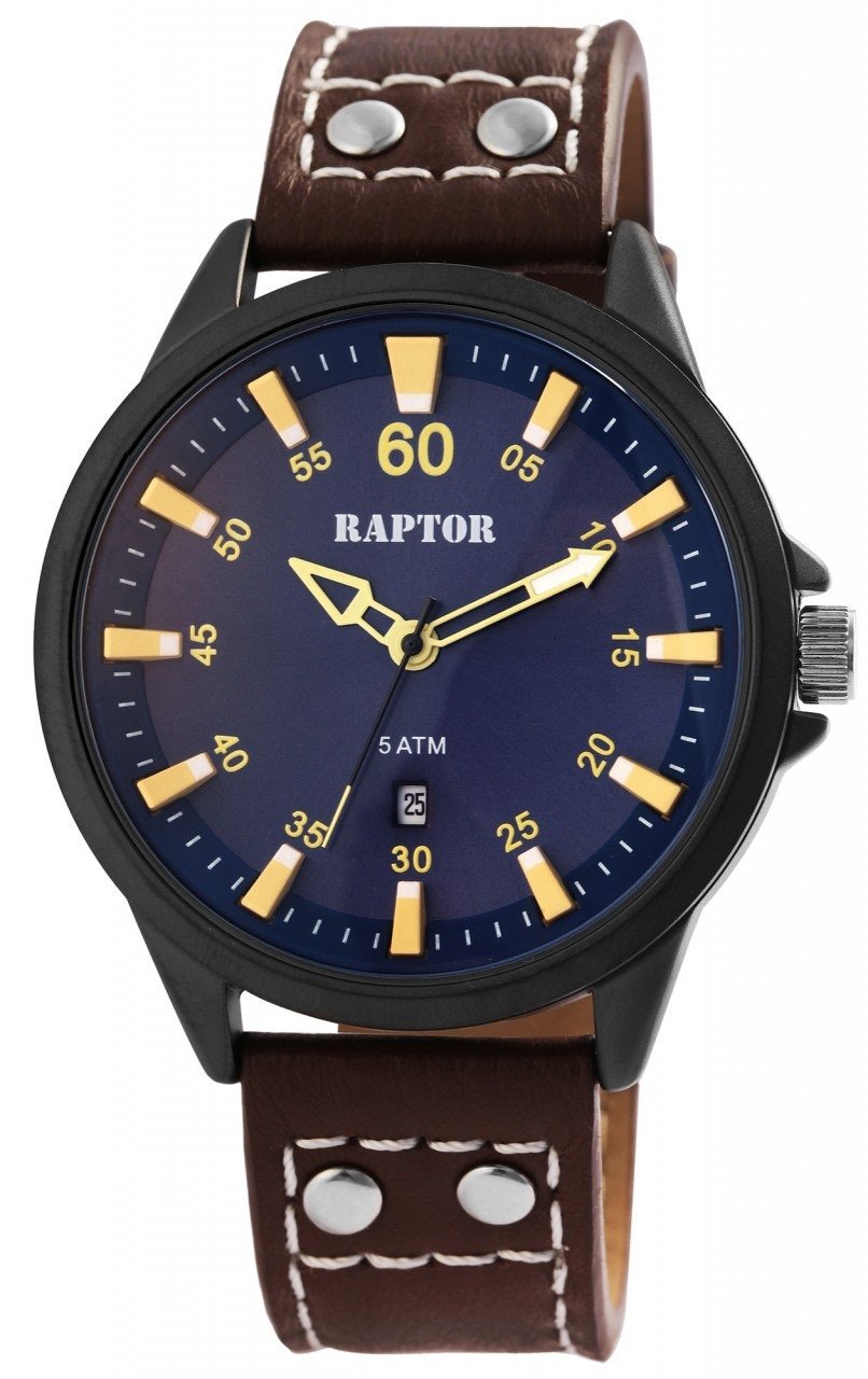 Reloj Luan con correa de piel genuina