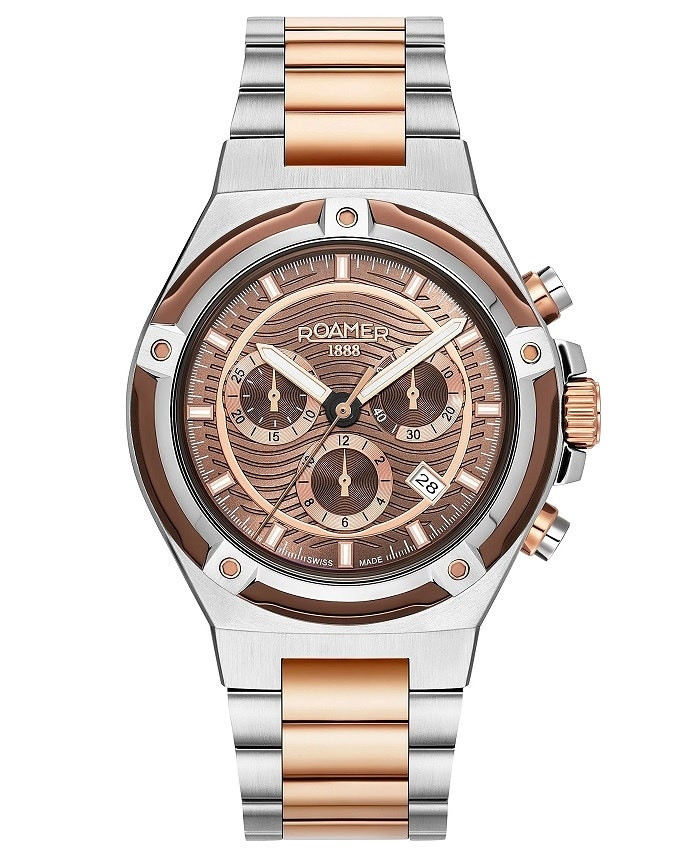 Tempomaster Chrono Reloj cronógrafo de acero inoxidable
