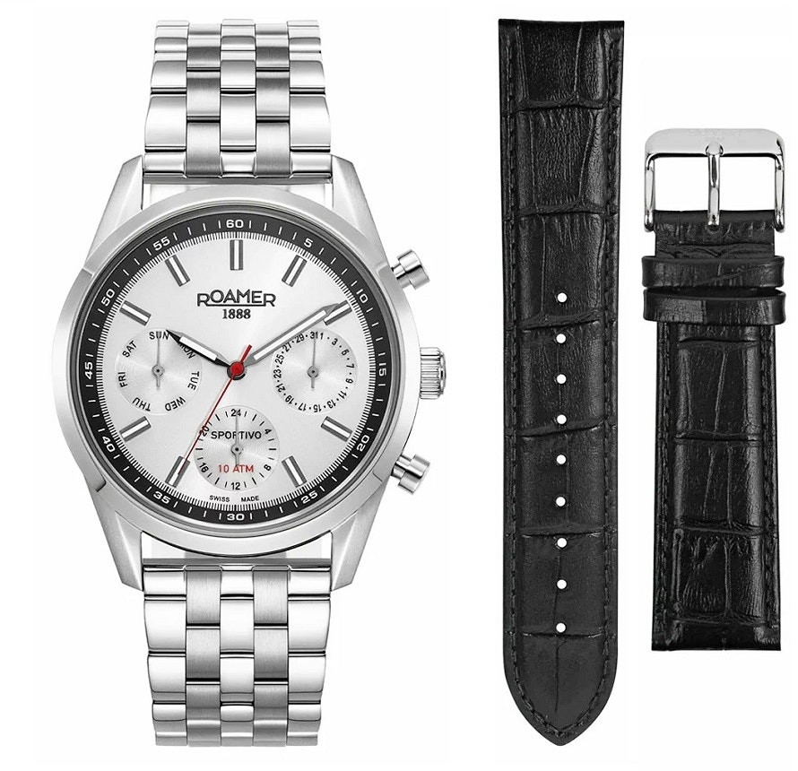 Reloj cronógrafo Sportivo Set acero inoxidable