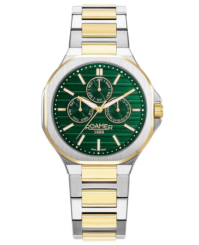 Spirit of Time chronograph steel case green dial sapphire crystal