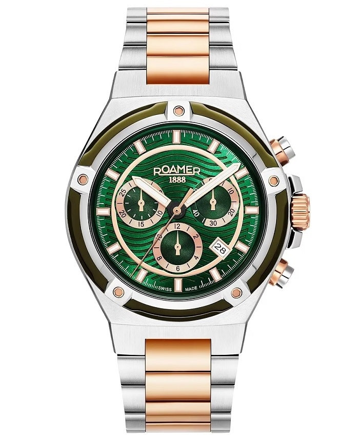 Tempomaster Chrono reloj en acero inoxidable con cronógrafo