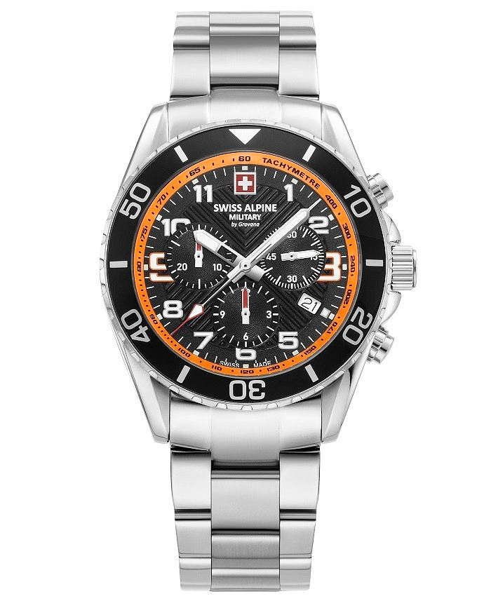 Raptor Chrono reloj de pulsera de acero inoxidable
