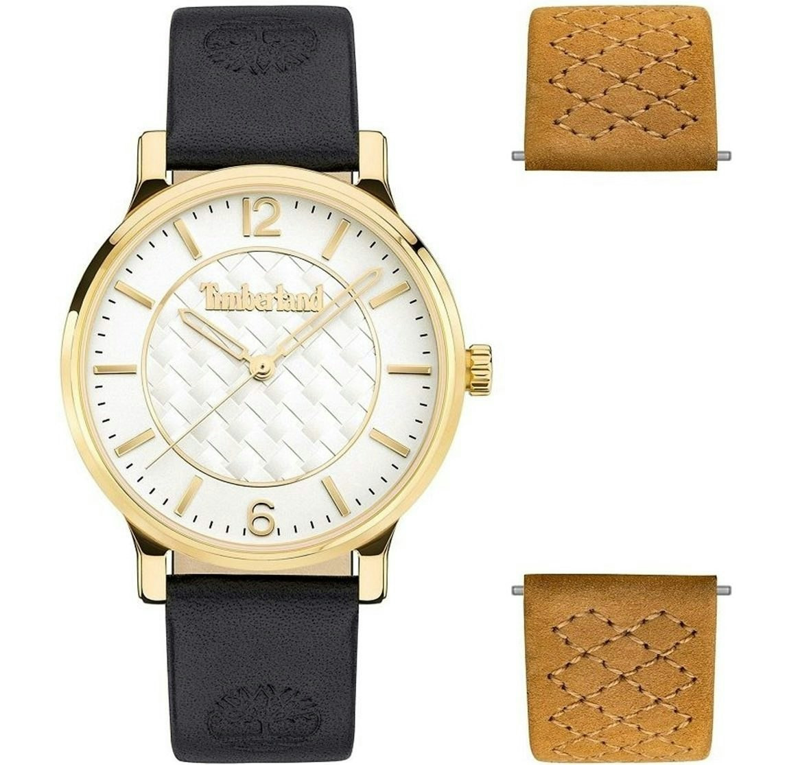 Reloj TIMBERLAND analógico con correas de cuero