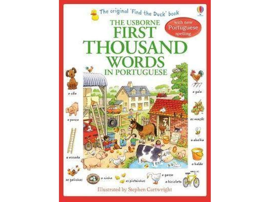 First Thousand Words in Portuguese de Heather Amery (Inglés, Portugués)