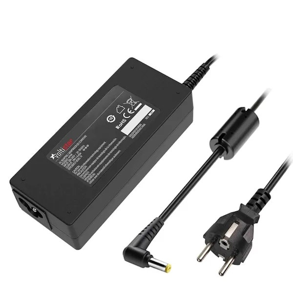 Universal laptop charger compatible with Acer TravelMate and Aspire 65W