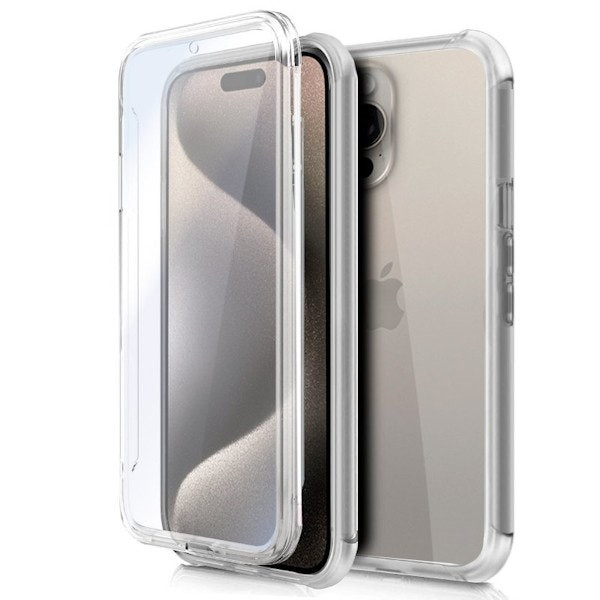 Funda 360 de Silicona para iPhone 15 Pro Max