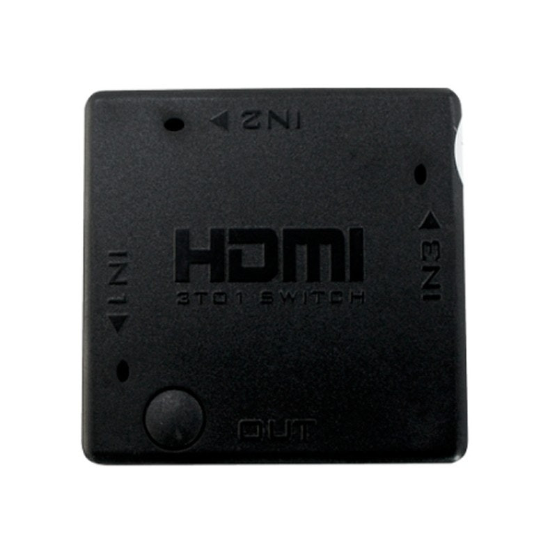 Switch HDMI 3 entradas a 1 salida 4K