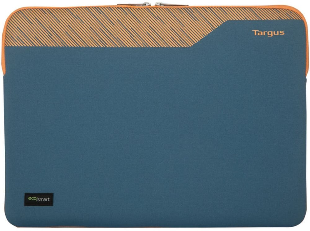 Funda para portátil Pulse en neopreno azul y naranja