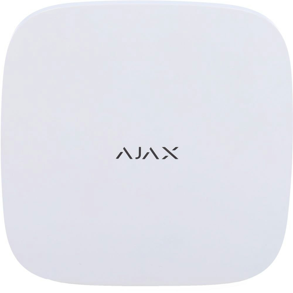 AJ-HUB2PLUS-W :Central de Alarme Profissional s/ Fios 868MHz/Wi-Fi/4G Dual SIM/Ethernet (Branco) - AJAX
