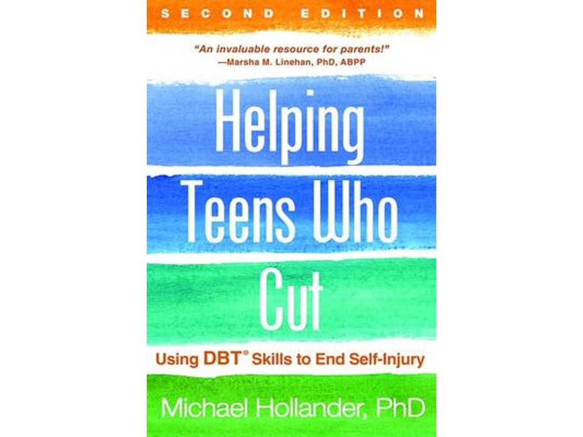 Helping Teens Who Cut de Michael Hollander (Inglés)