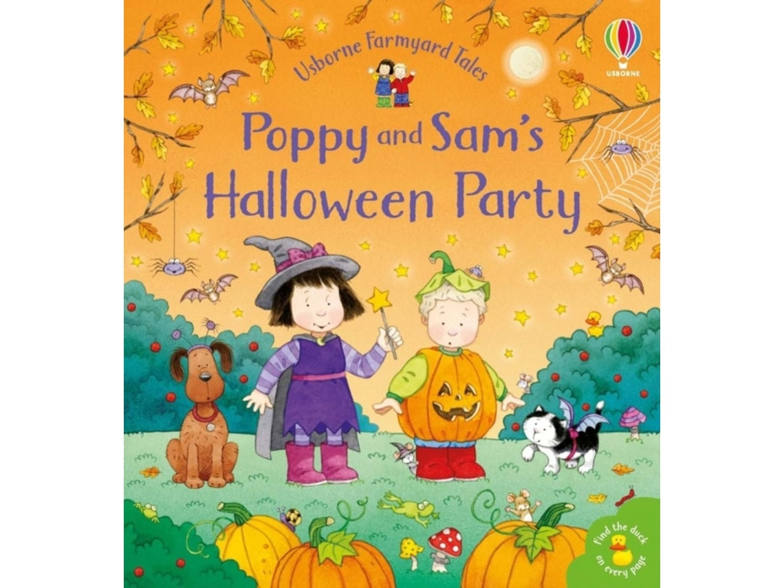 Poppy and Sam's Halloween Party by Sam Taplin (English)