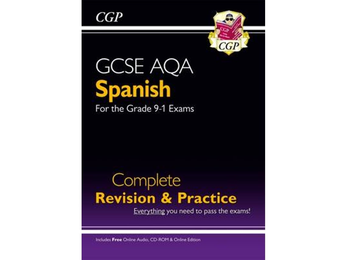 GCSE Spanish AQA Complete Revision and Practice by CGP Books (English)