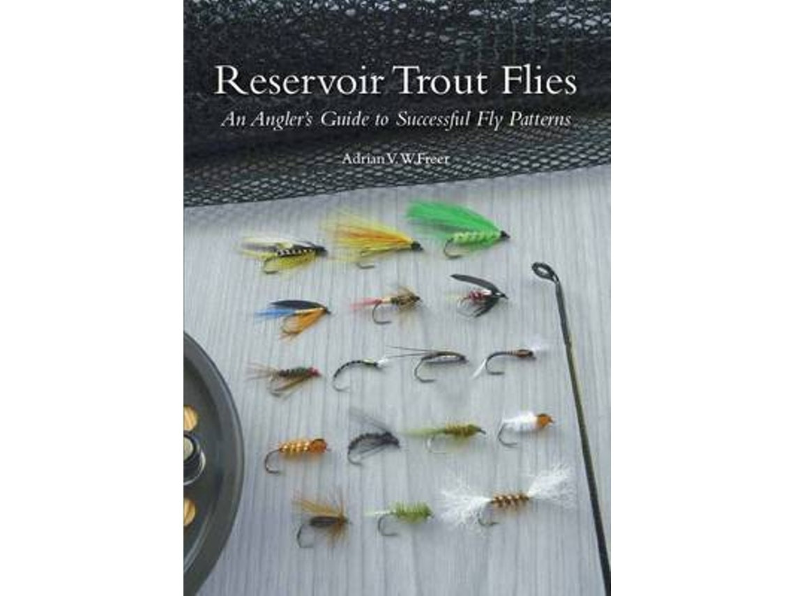 Livro reservoir trout flies de adrian freer (Inglês)