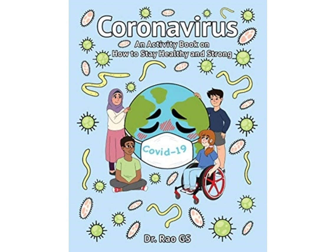 Coronavirus: libro de actividades de Subbarao Gorantla (Inglés)