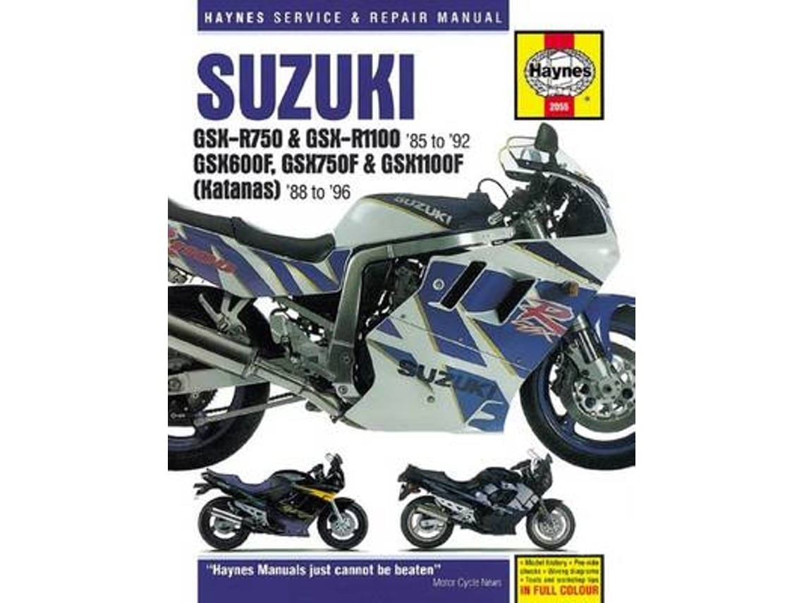 Suzuki GSX-R & GSX-F (1986-1996) de Haynes Publishing (Inglés)
